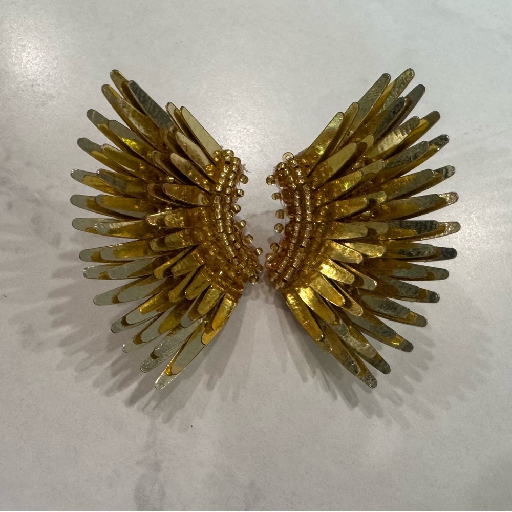 Mignonne Gavigan Gold Wing Earrings